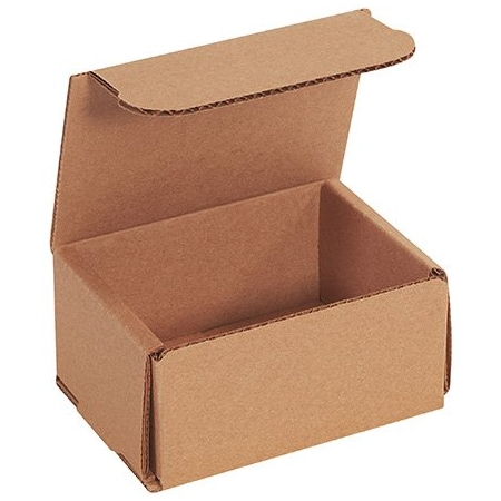 Bsc Preferred 4 x 3 x 2'' Kraft Corrugated Mailer, 50PK BUY00025349